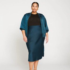 Universal Standard Satin Midi Skirt